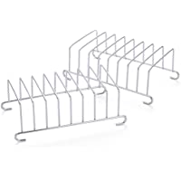 YARNOW 2 Uds Soporte para Rejilla para Pan Tostado 8 Agujeros para Rebanadas Herramienta de Acero Inoxidable Rejilla de…